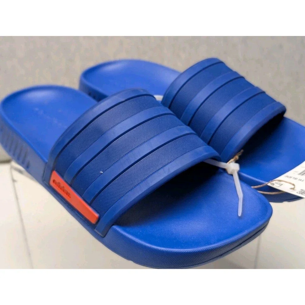 Adidas Racer TR Slides Sport Sandals Royal Blue Men's 10 Cloudfoam G58171 Nwt